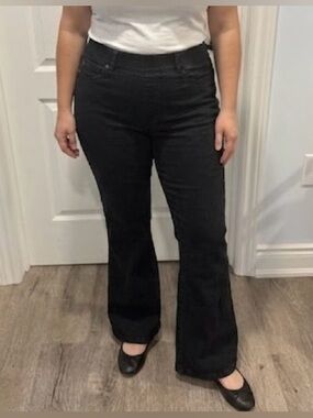 SPANX Black Flare Jeans